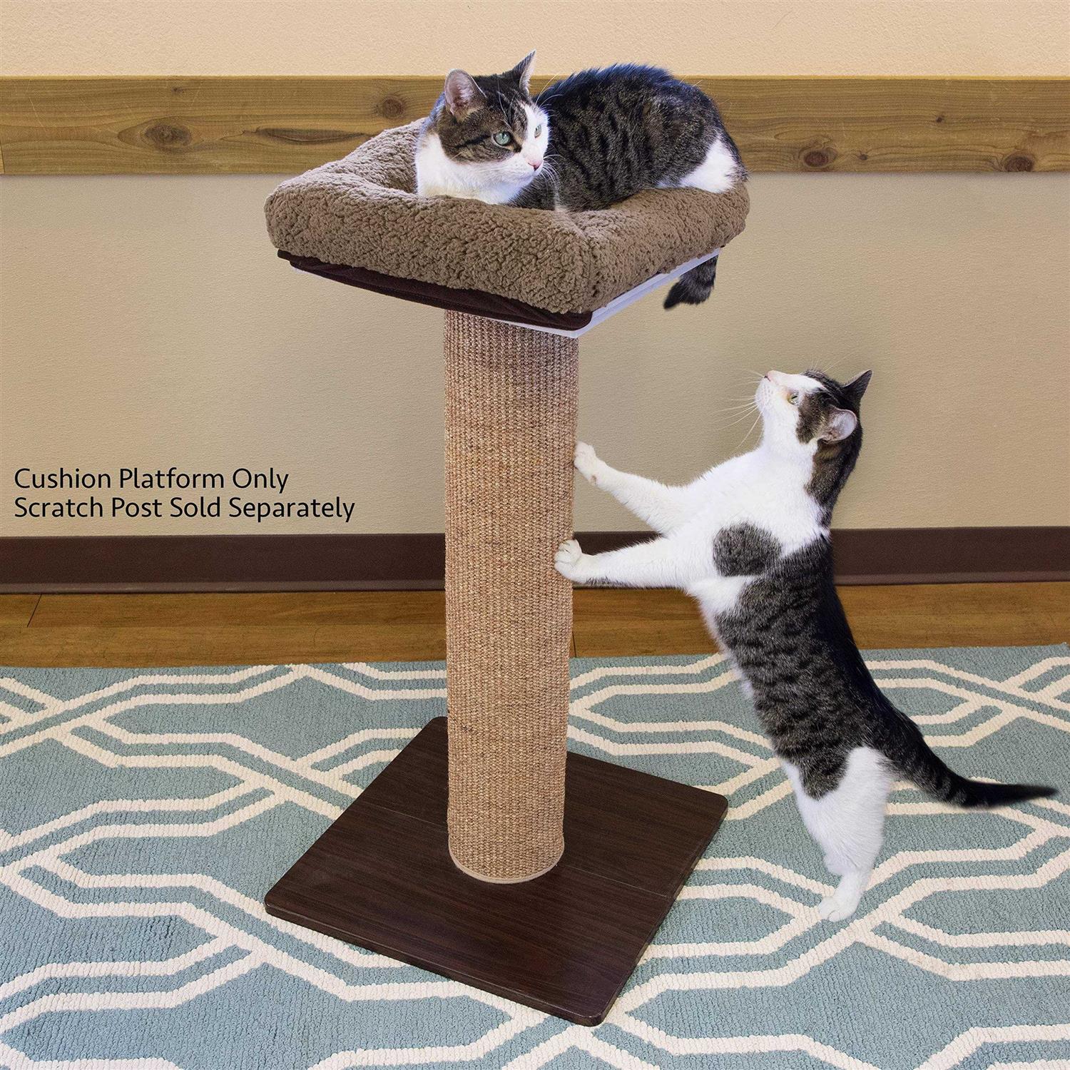Kitty City Sisal Post Cat Scratchers and Cushion