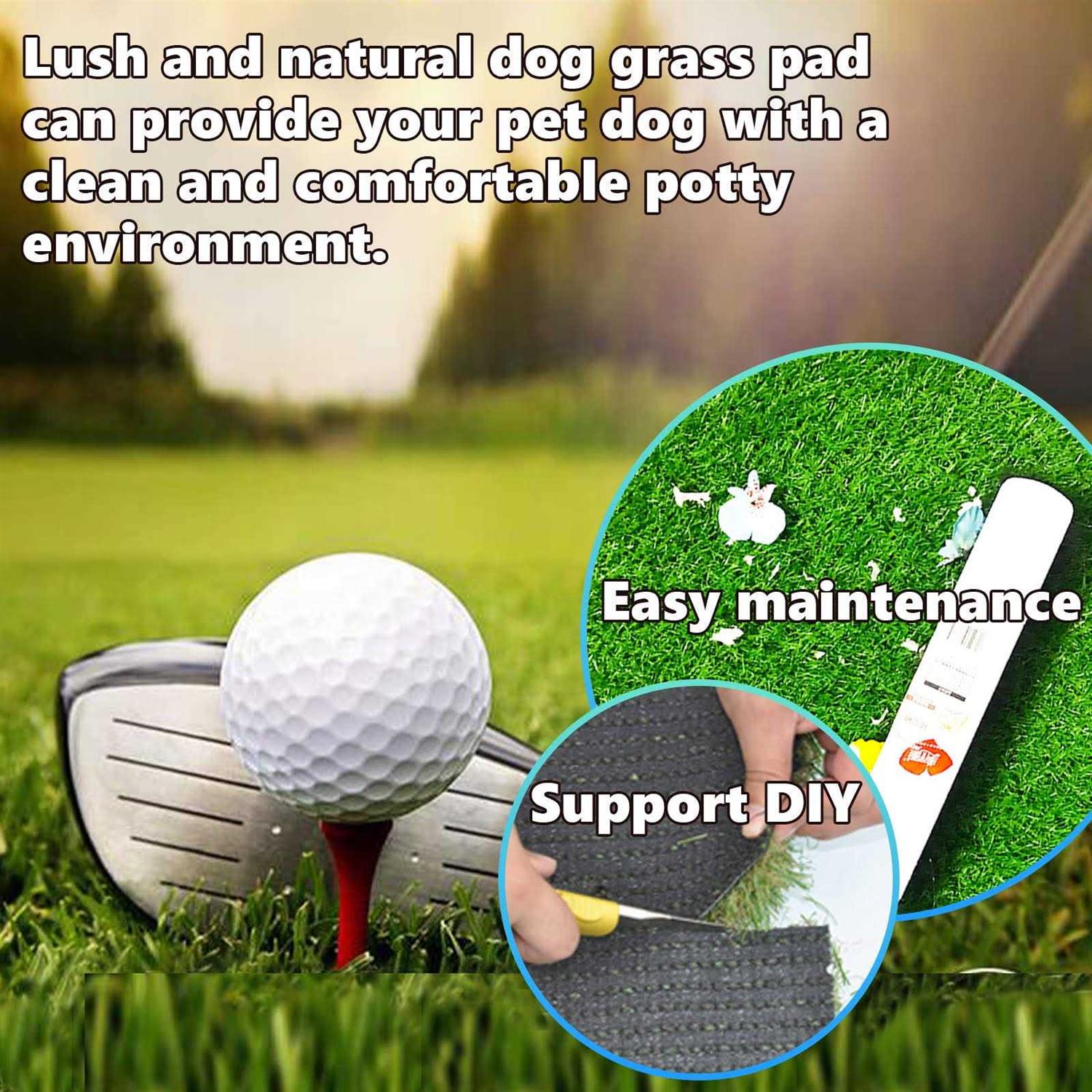 Fortune-star Artificial Grass For Dog Dog Grass Suitable For Indoor/Outdoor Dog Potty Training