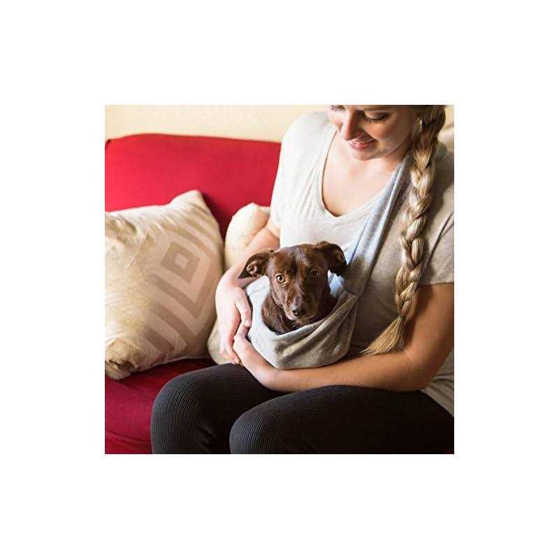 Iprimio Dog and Cat Sling Carrier Hands Free Reversible Pet Papoose Bag