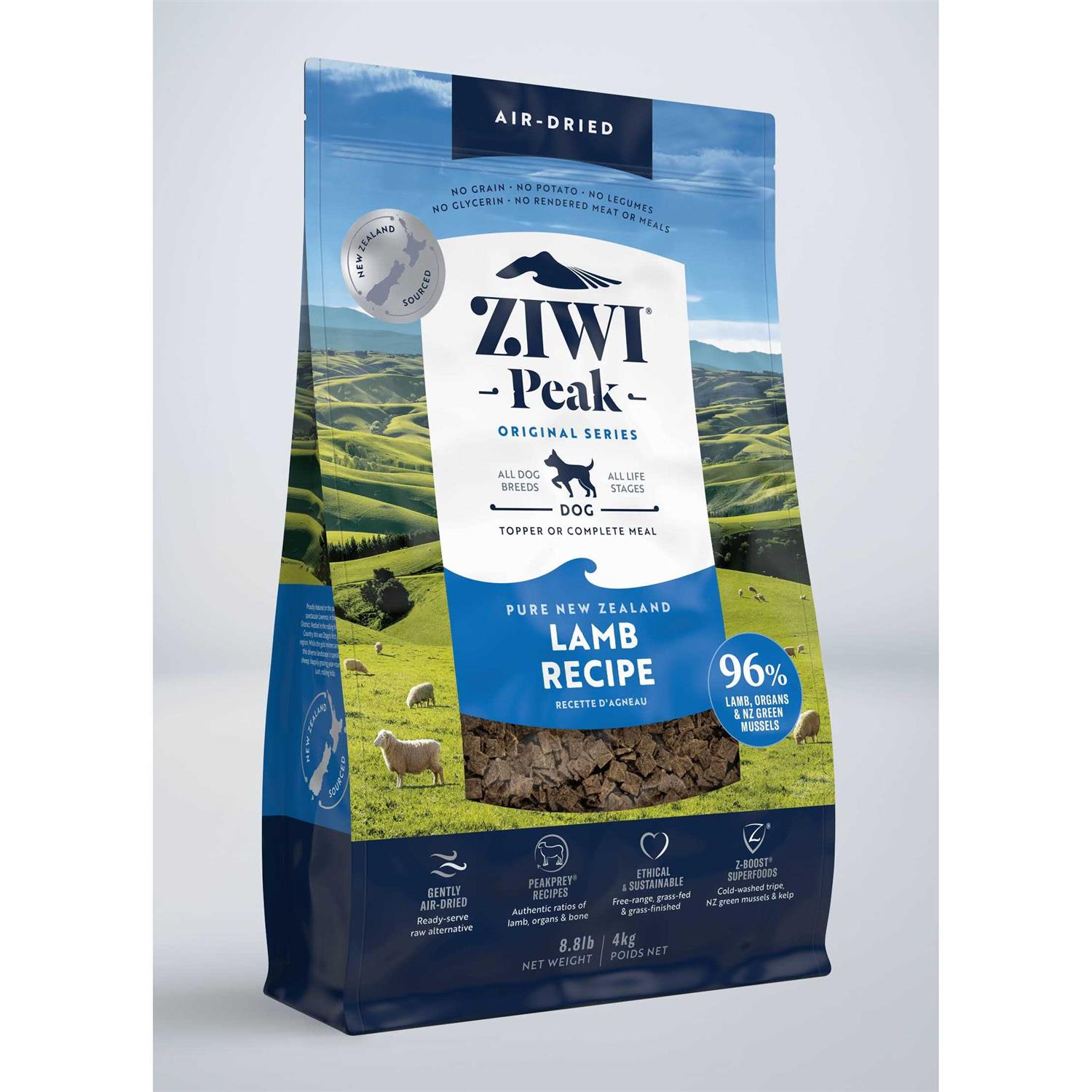 Ziwi Peak Mackerel Lamb Air-Dried Dog Food