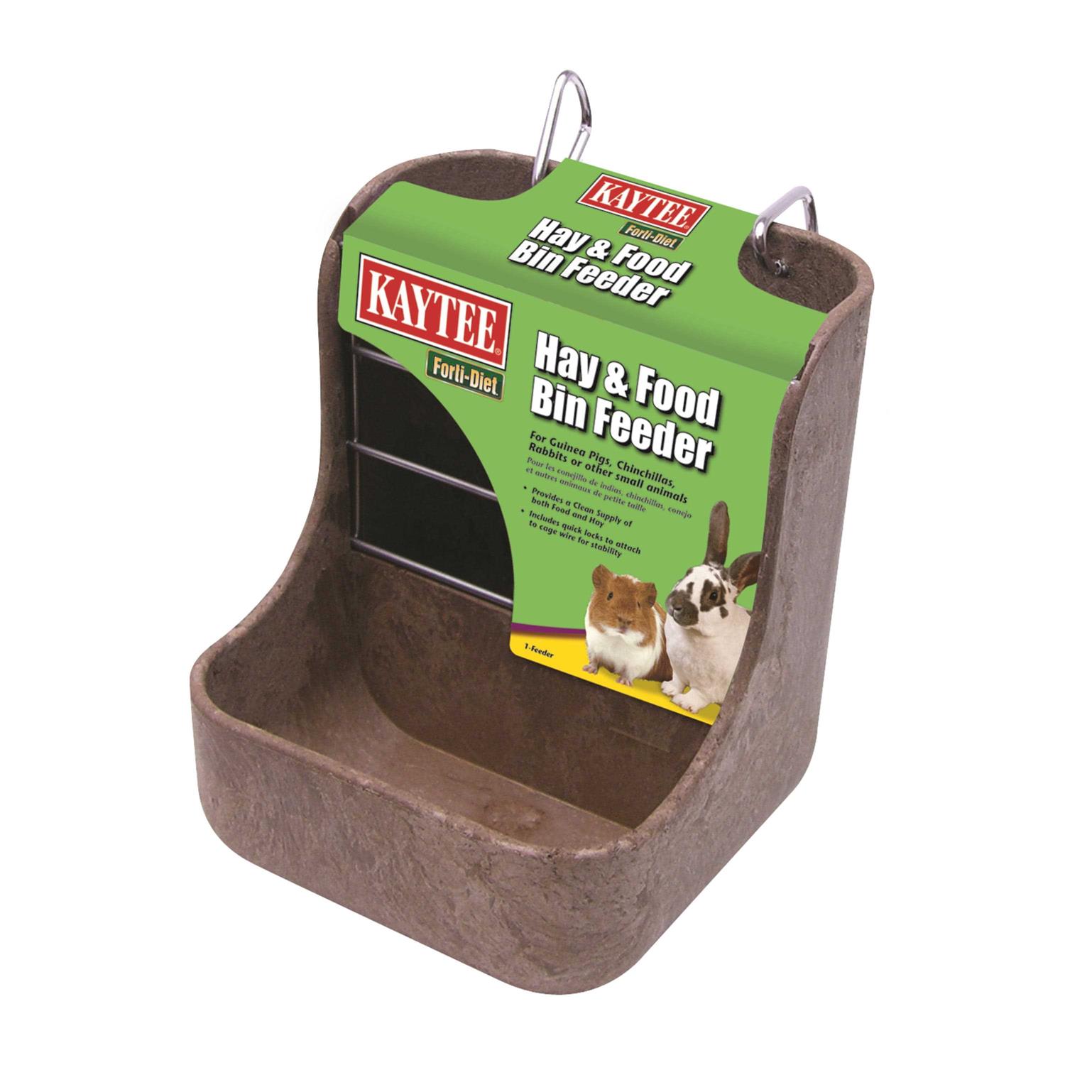 Kaytee Forti-Diet Hay & Food Feeder