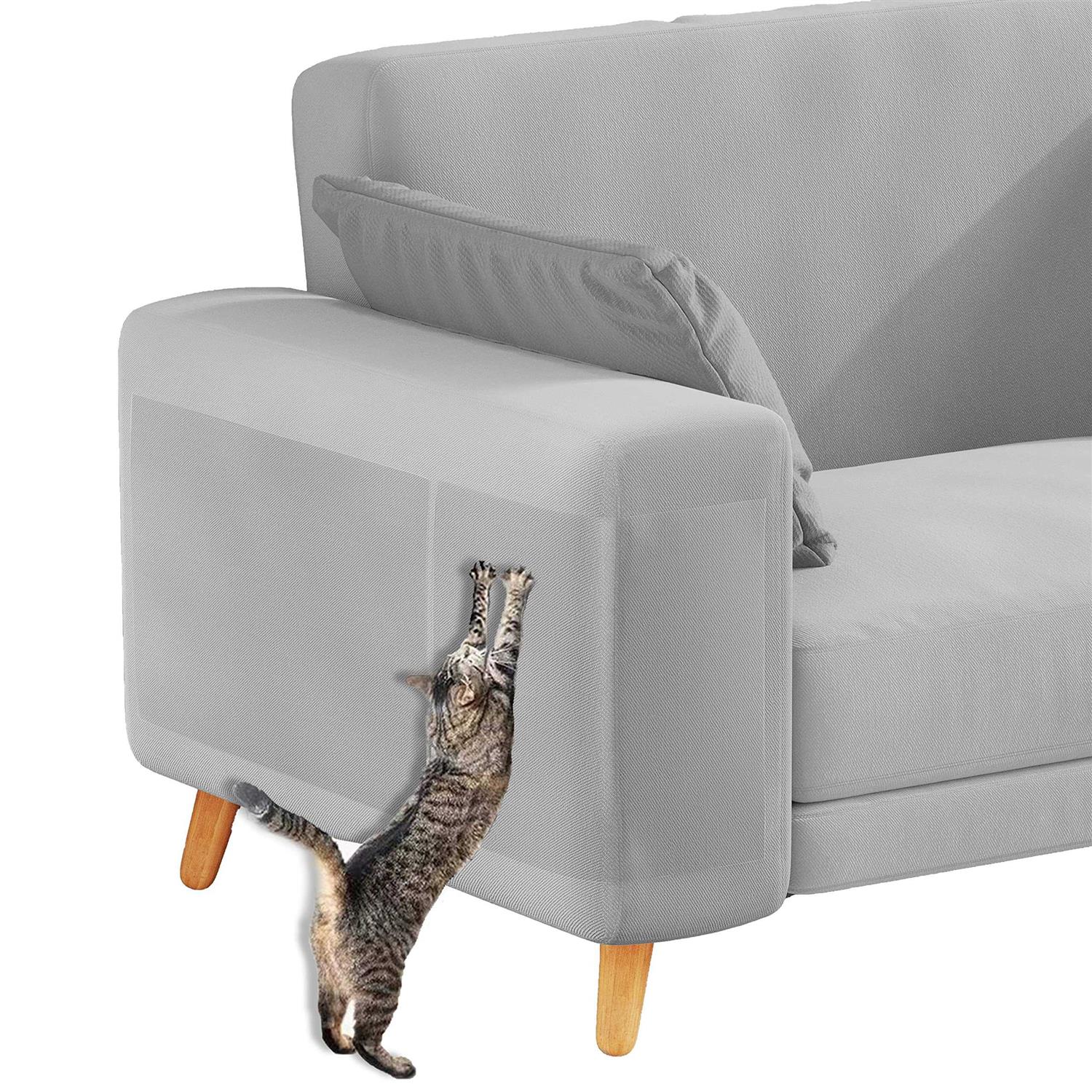 HappyFreeSX Anti Cat Scratch Furniture Protectors from Cats Cat Scratch Deterrent Tape