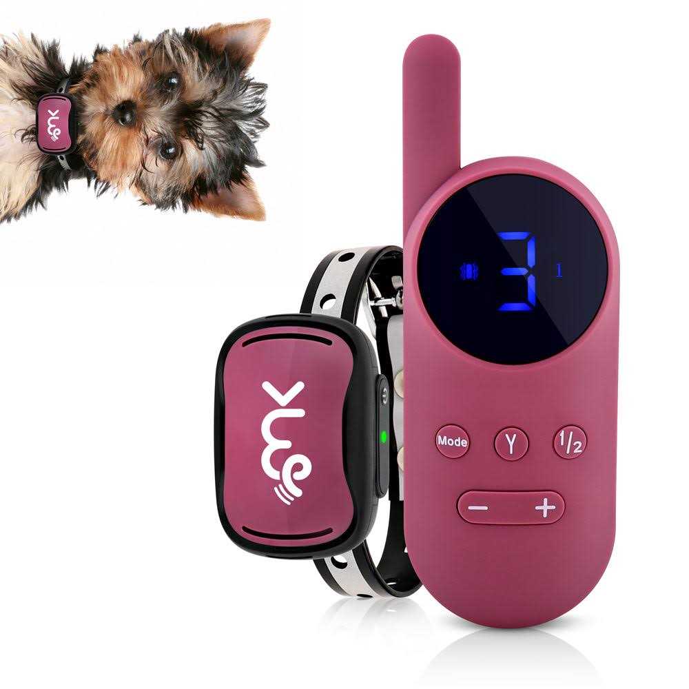 Wiggle Kingdom Worlds Smallest Shock Collar For Small Dogs with Sound Vibration & Shock