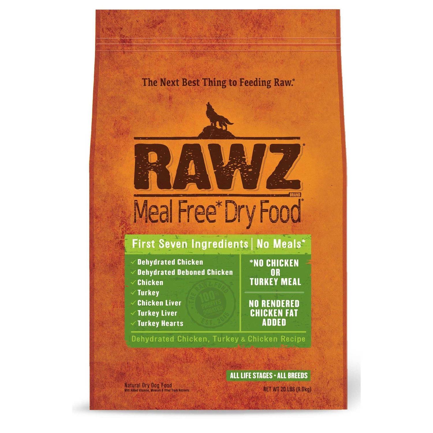 Rawz Meal Free Chicken & Turkey Dry Dog Food
