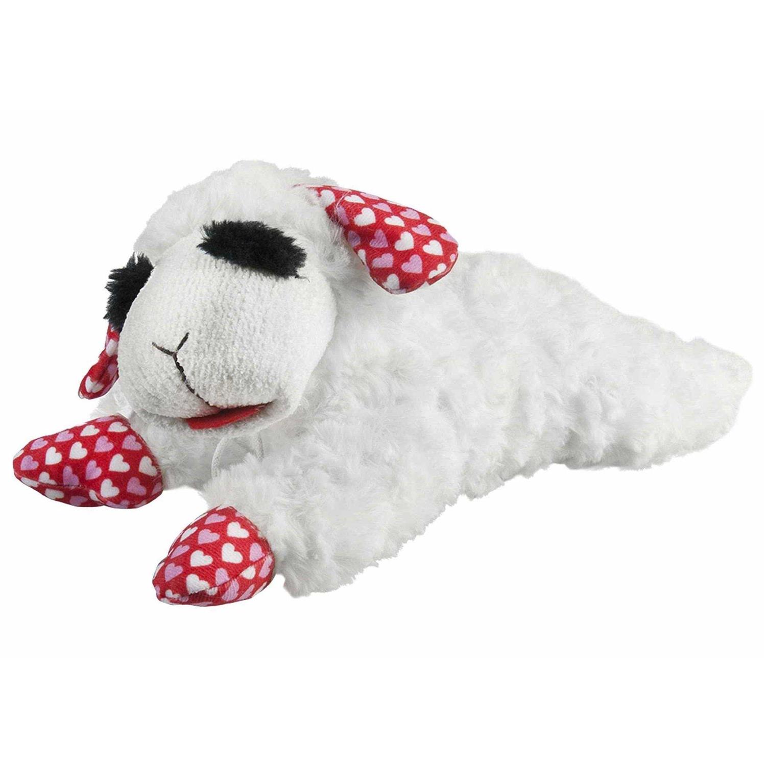 Multipet Valentine’s Day Lamb Chop Dog Toy