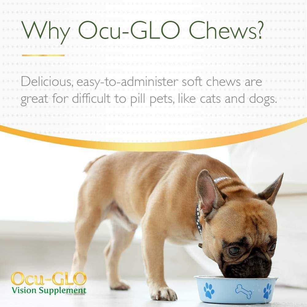 Ocu-GLO Vision Supplement Chewables for Small to Medium Dogs and Cats