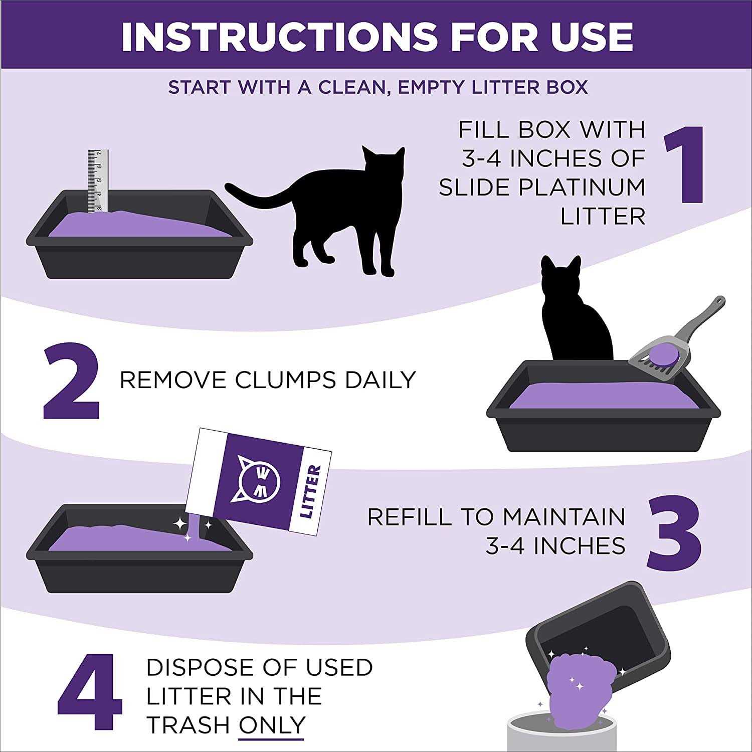 Arm Hammer Slide Platinum Easy Clean-Up Clumping Cat Litter