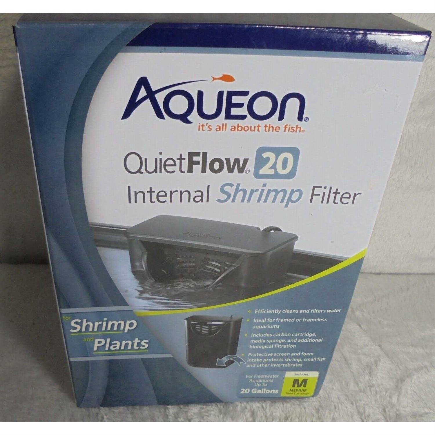 Aqueon QuietFlow Internal Shrimp Filter