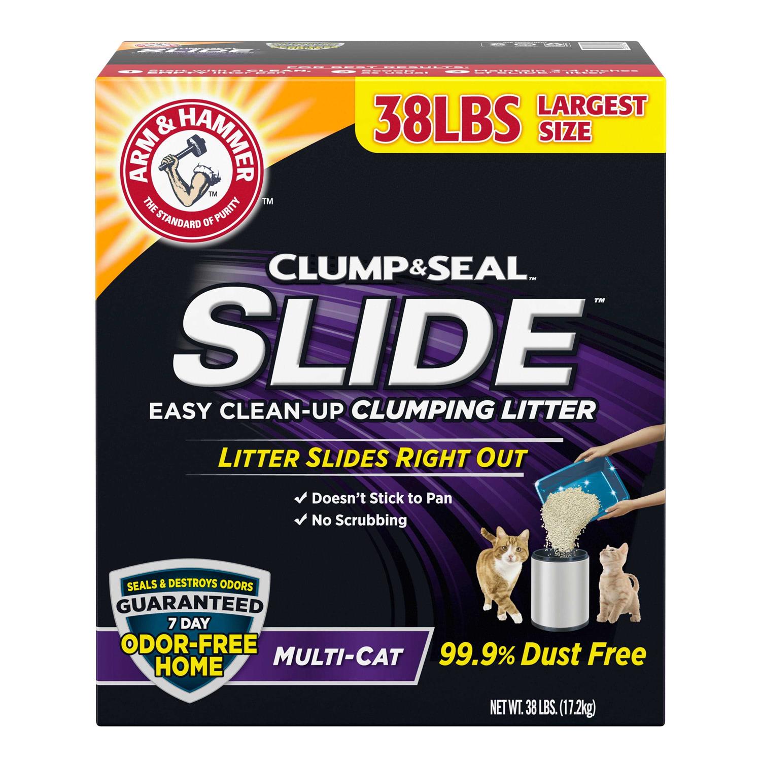Arm & Hammer Slide Easy Clean-Up Clumping Cat Litter