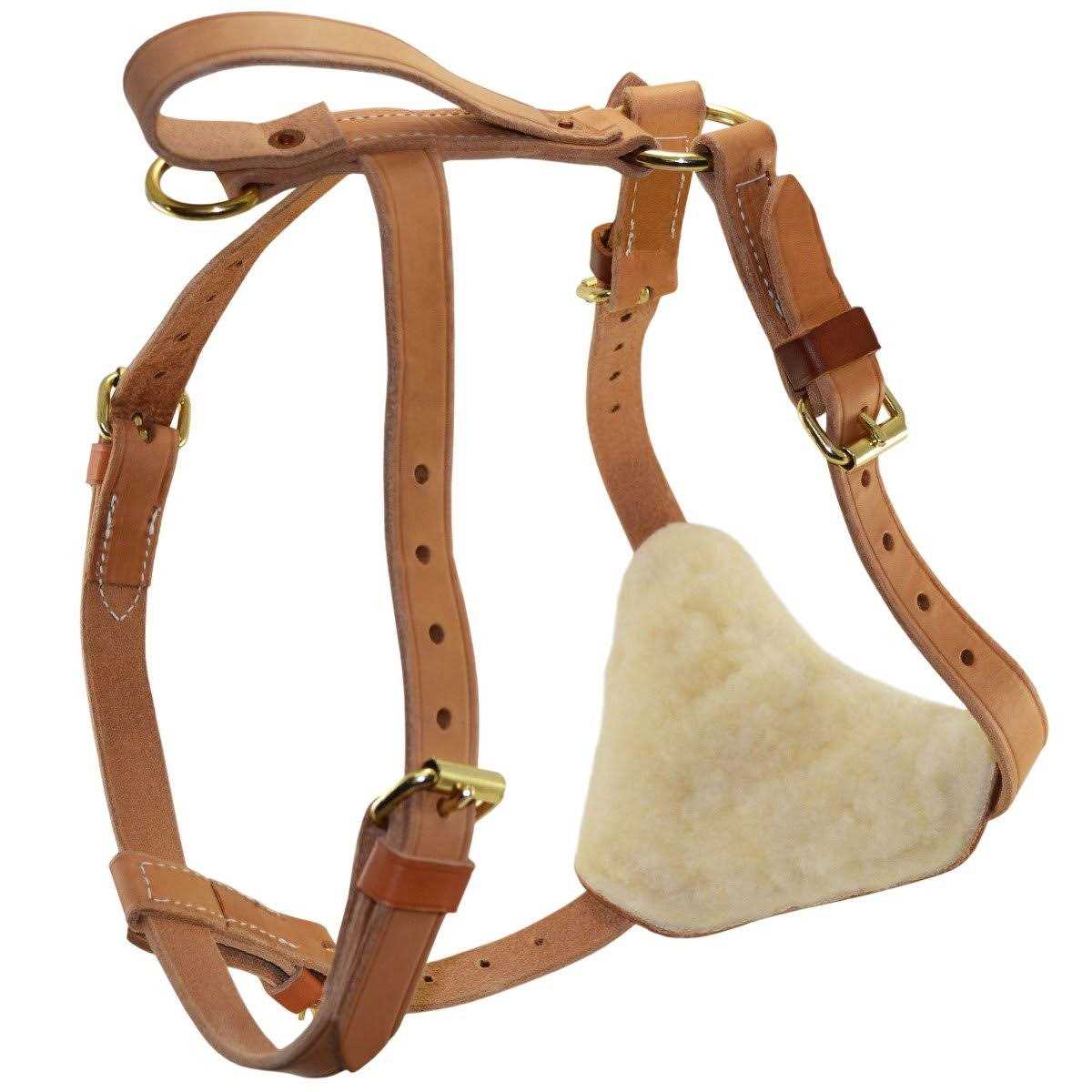Signature k-9 Leather Tracking Harness