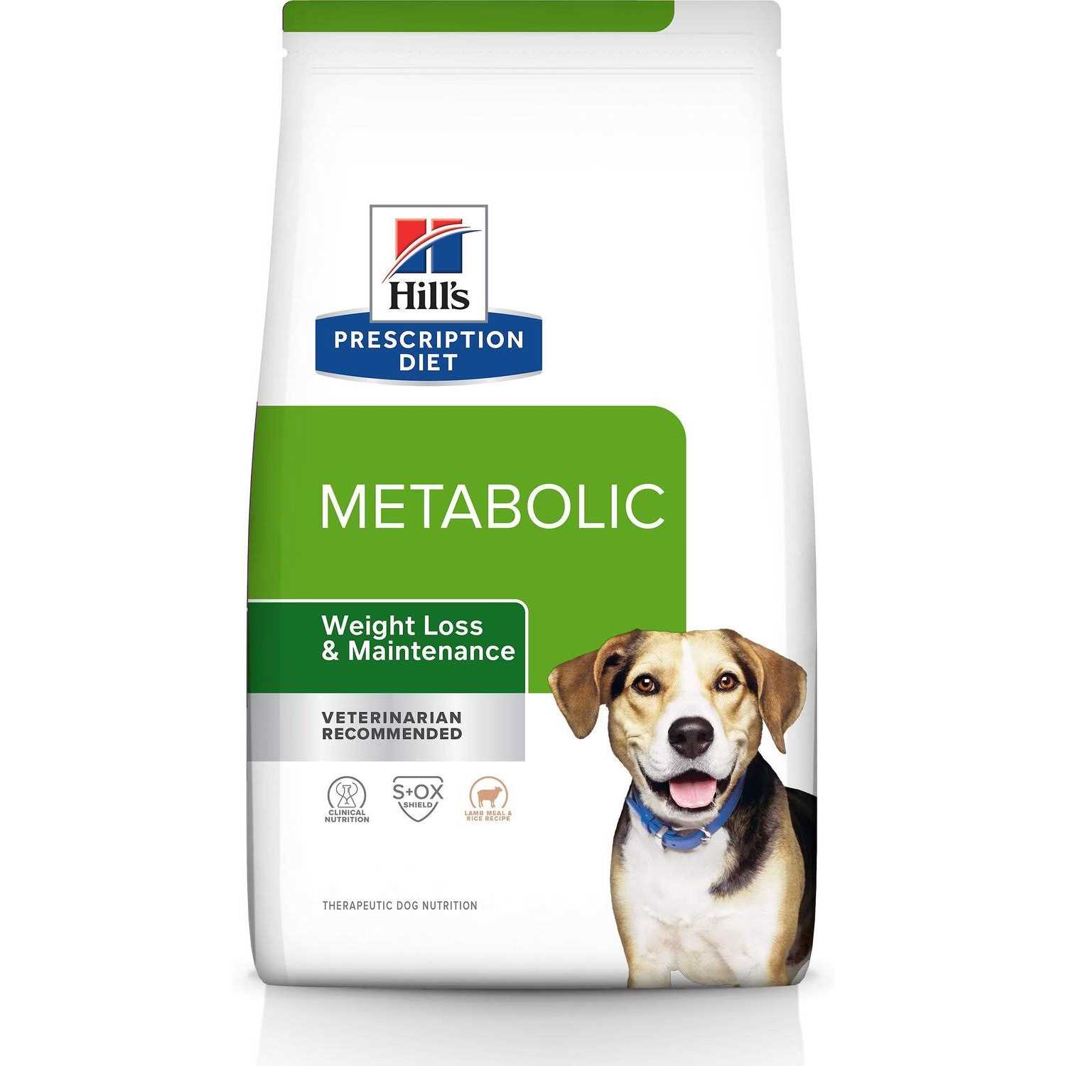 Hill’s Prescription Diet Metabolic Weight Management Lamb Meal & Rice Formula Dry Dog Food