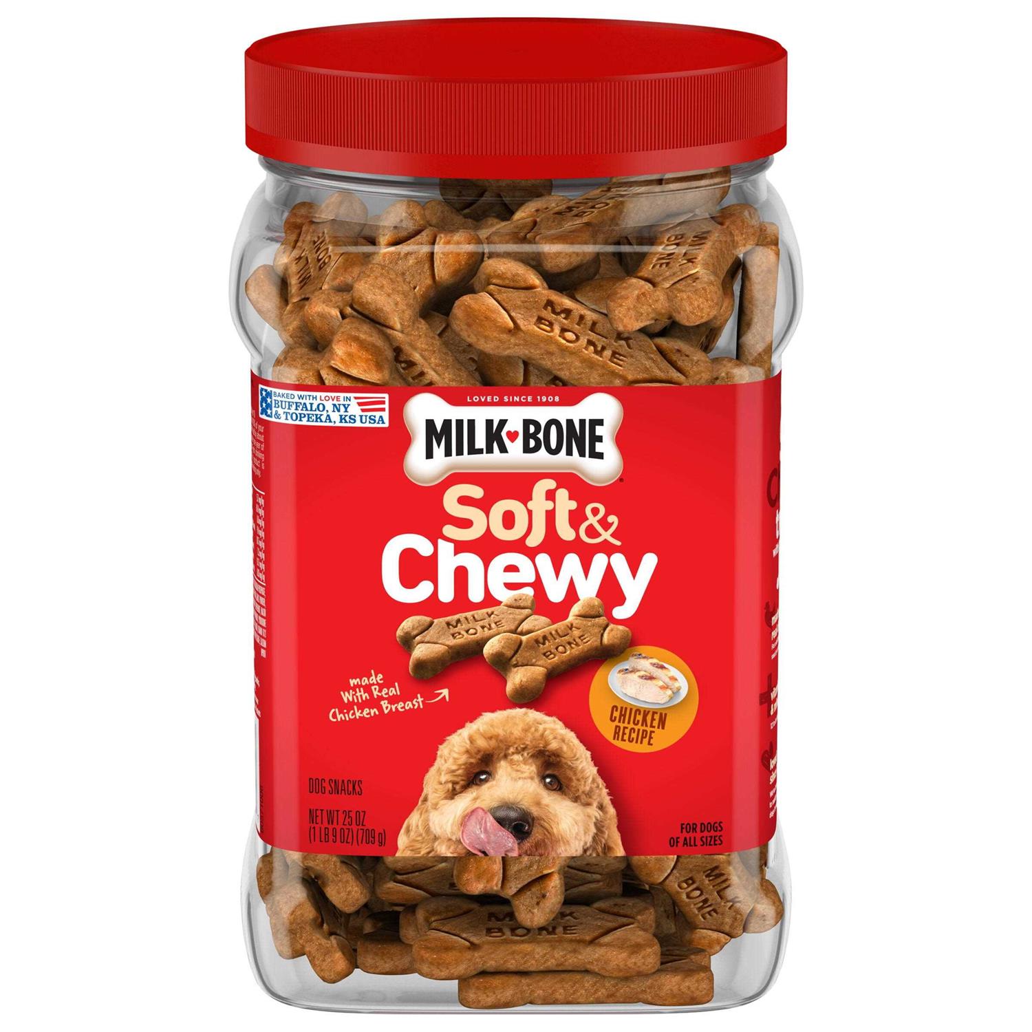 Milk-Bone Soft & Chewy Dog Treats Chicken