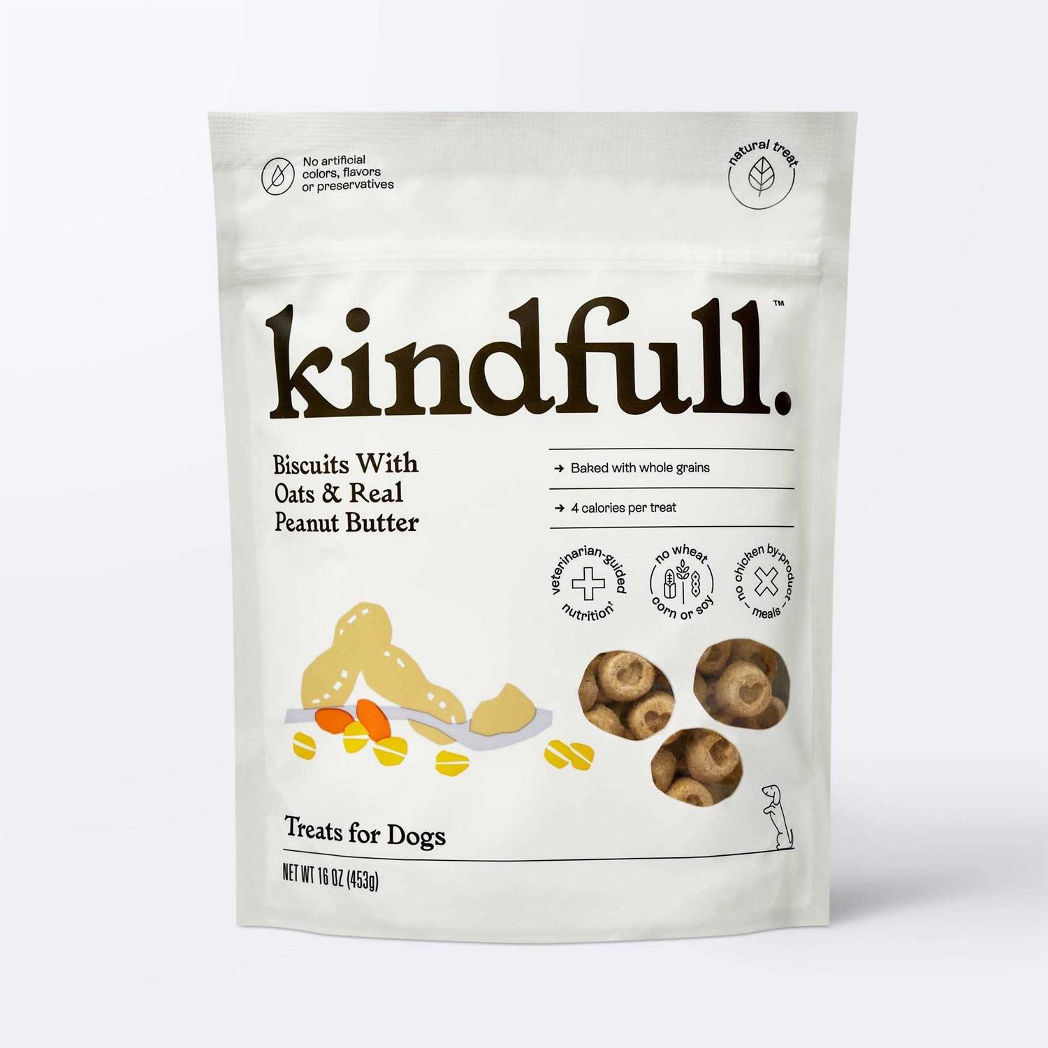 Kindfull Biscuit with Oats and Real Dog Treats