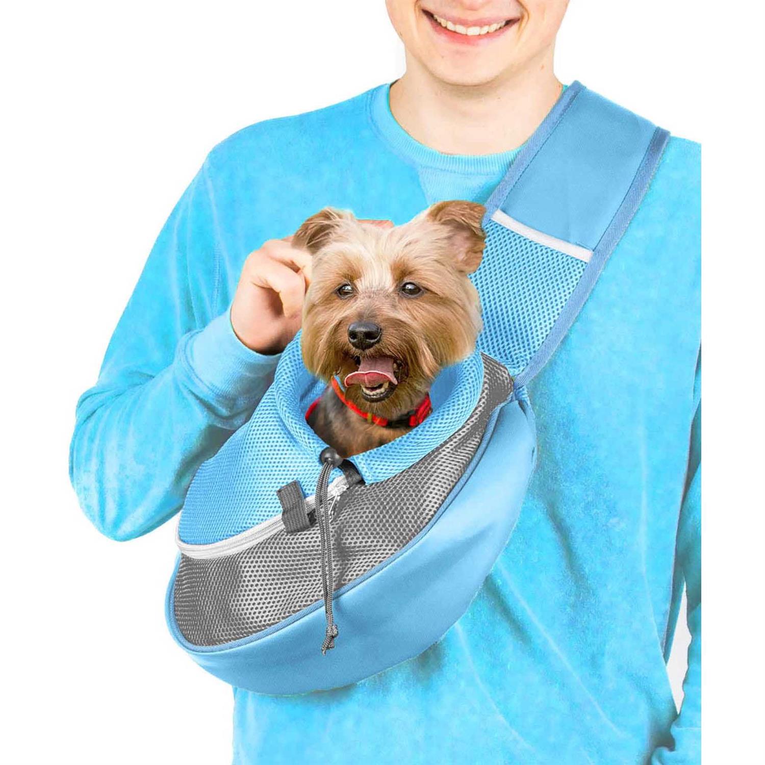 Cuddlissimo! Pet Sling Carrier Small Dog Puppy Cat Carrying Bag Purse Pouch