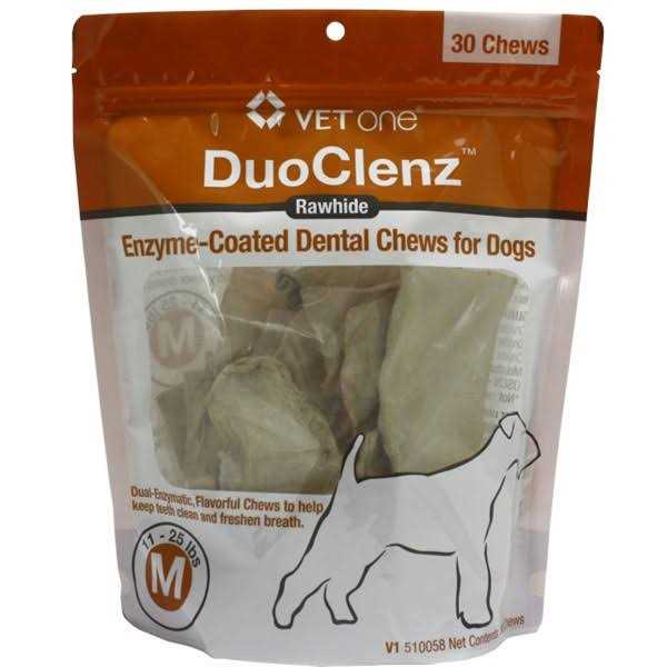 VetOne DuoClenz Enzyme-Coated Dental Chews