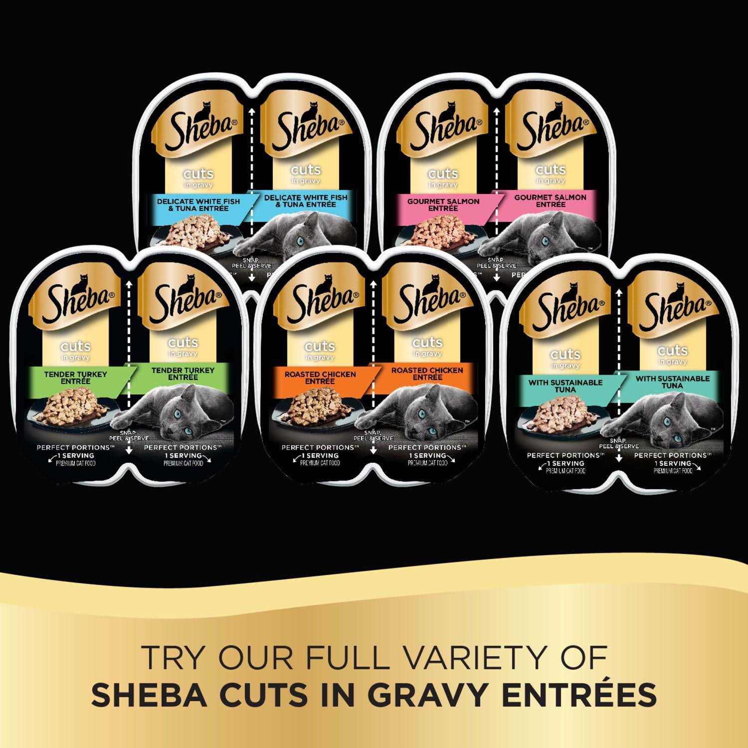 Sheba Perfect Portions Cuts in Gravy