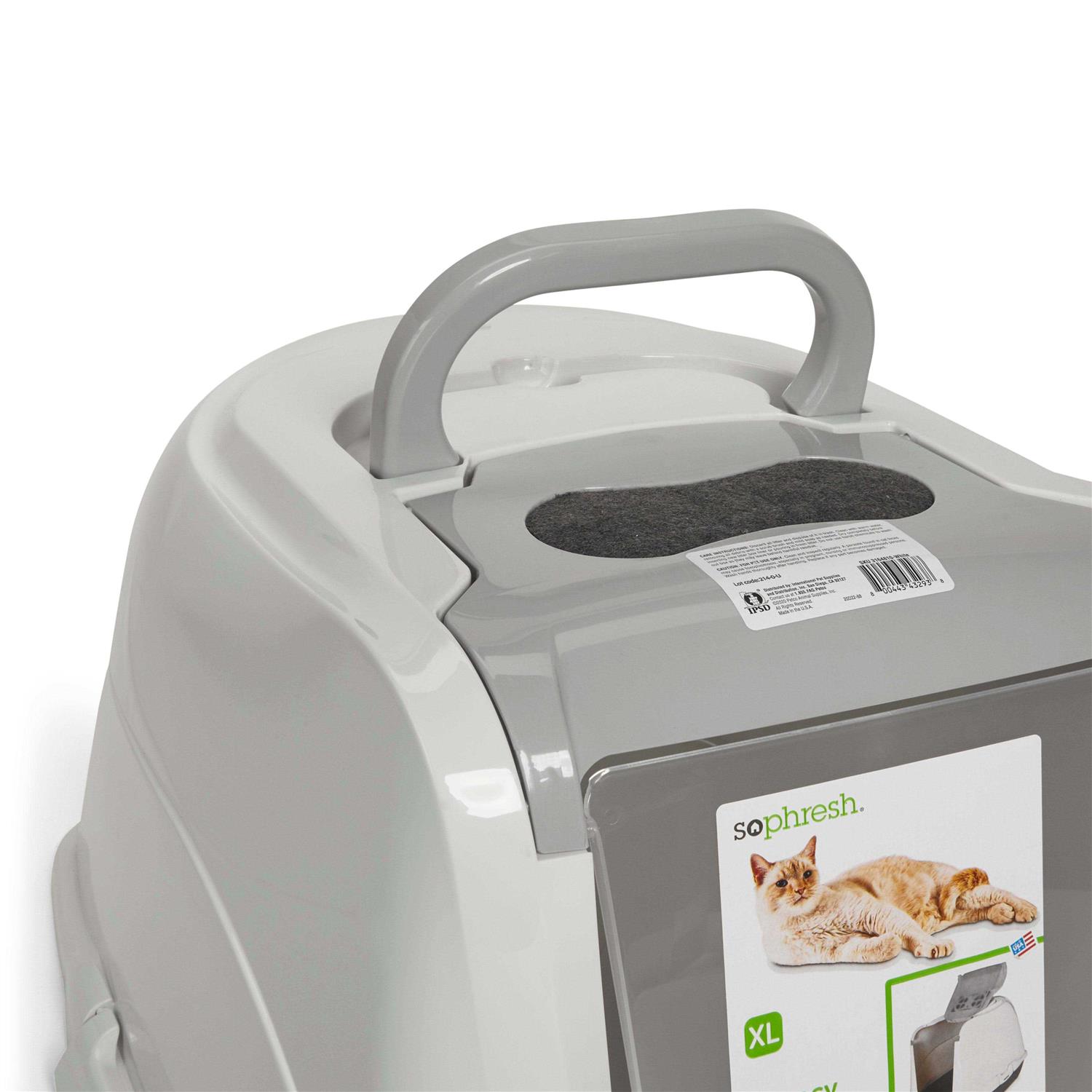So Phresh Flip Top Cat Litter Box Hood