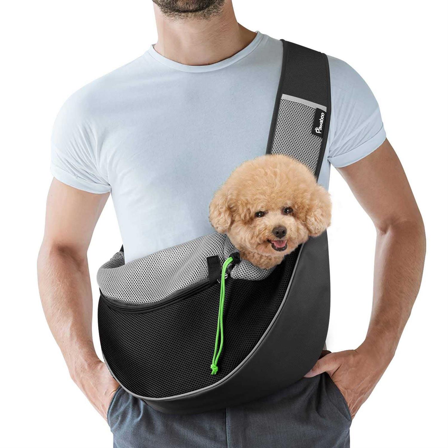 Pawaboo Dog Sling Carrier Dog Papoose