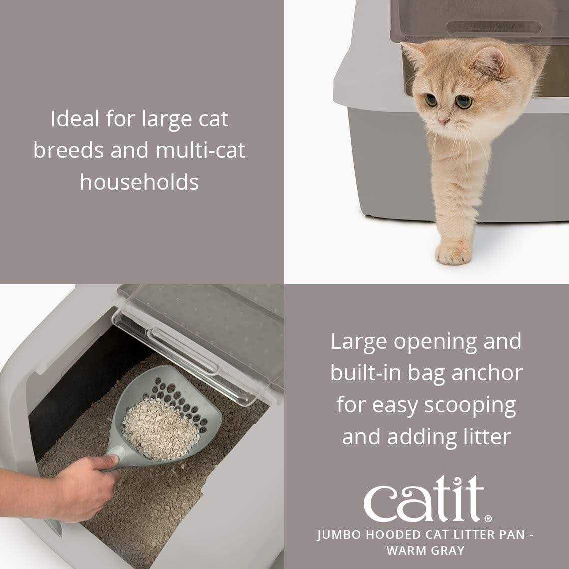 Catit Hooded Cat Litter Pan