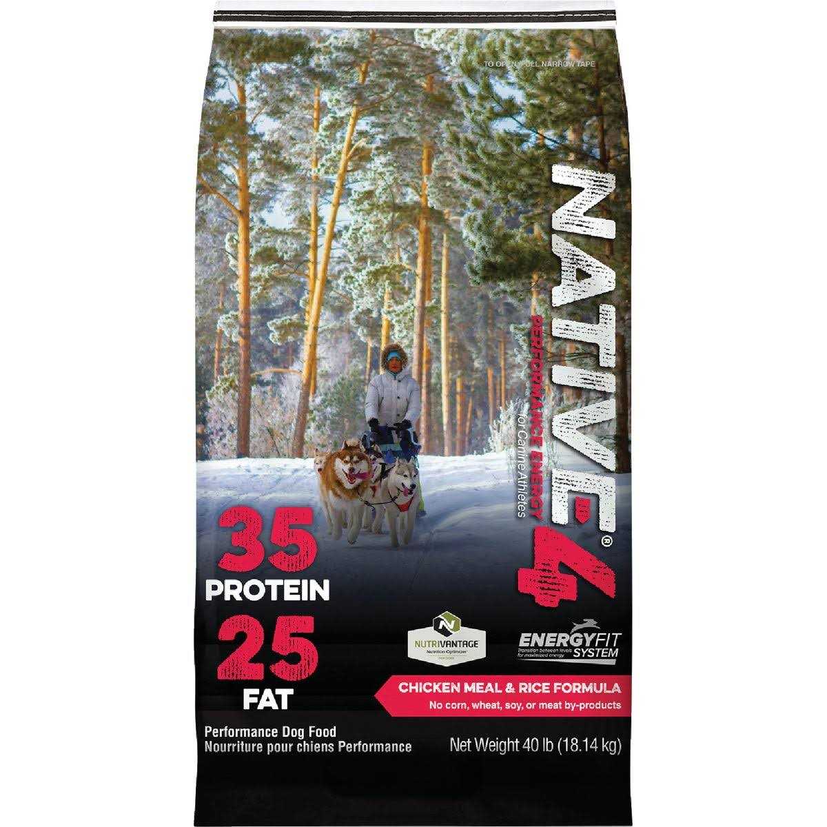 Native Level 4 Chicken Fish Rice Dog Food