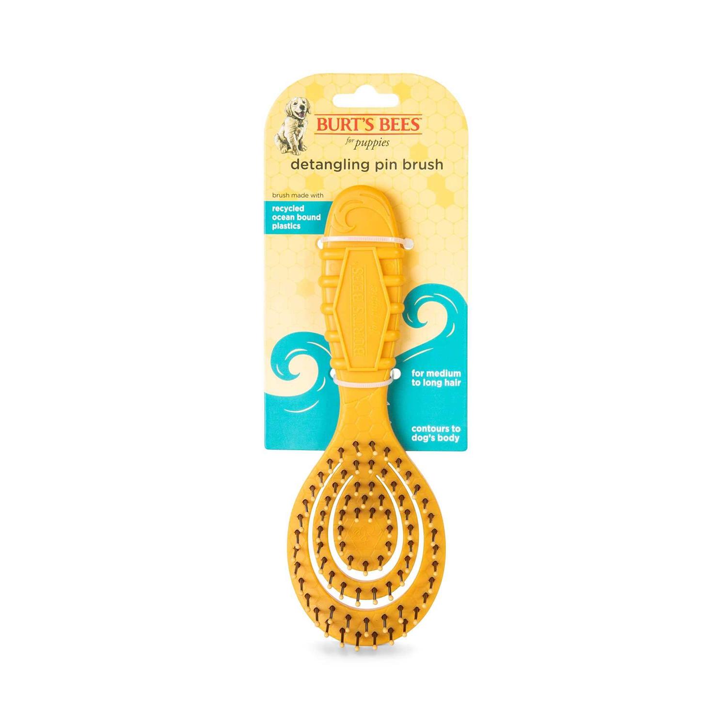 Burt’s Bees for Pets Ocean Bound Detangling Pin Brush