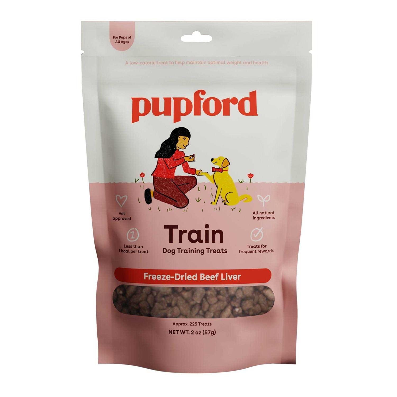 Pupford Beef Liver Training Freeze-Dried Dog Treats