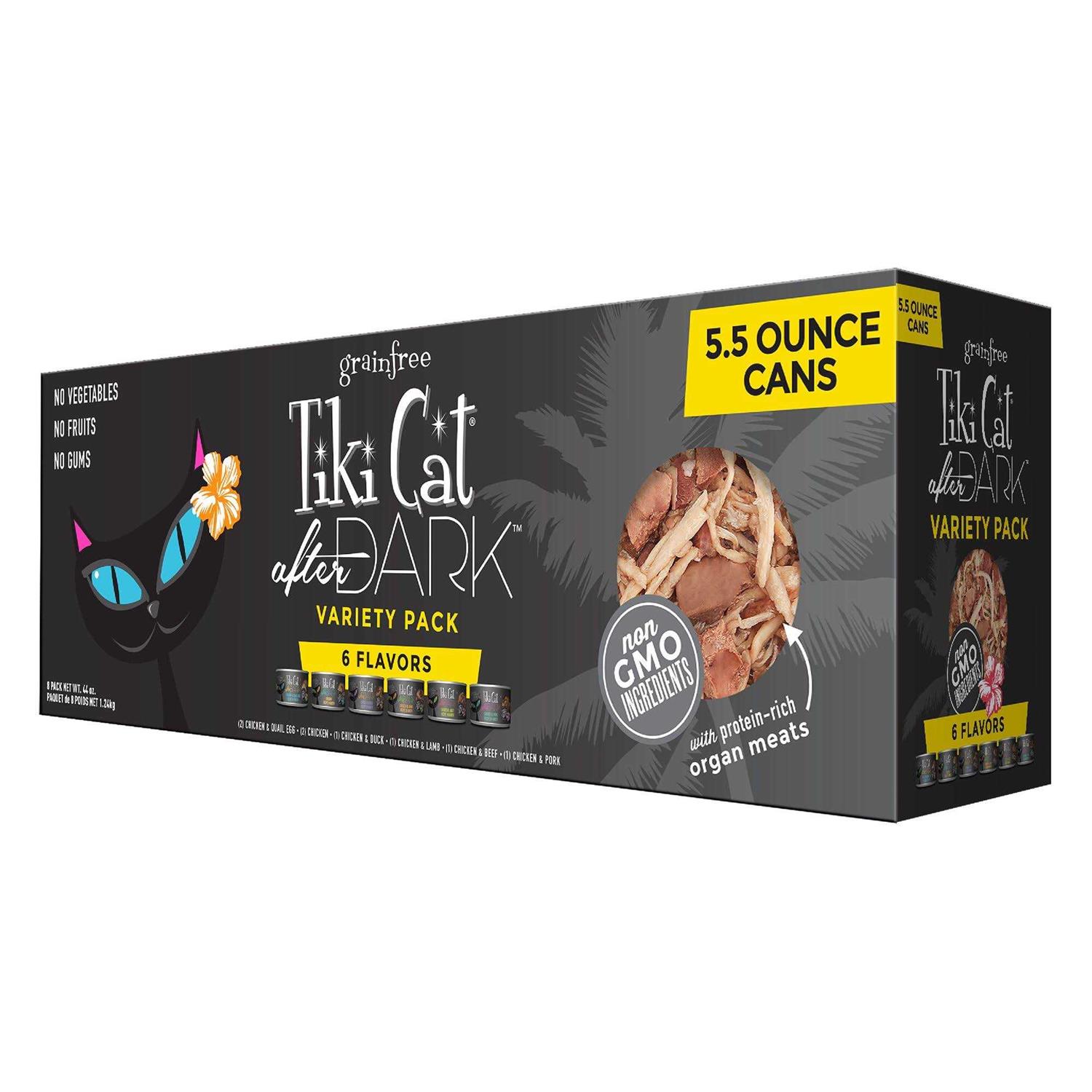 Tiki Cat After Dark Cat Food Variety Pack