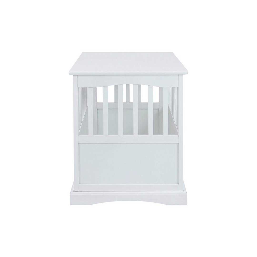 Casual Home End Table Pet Crate