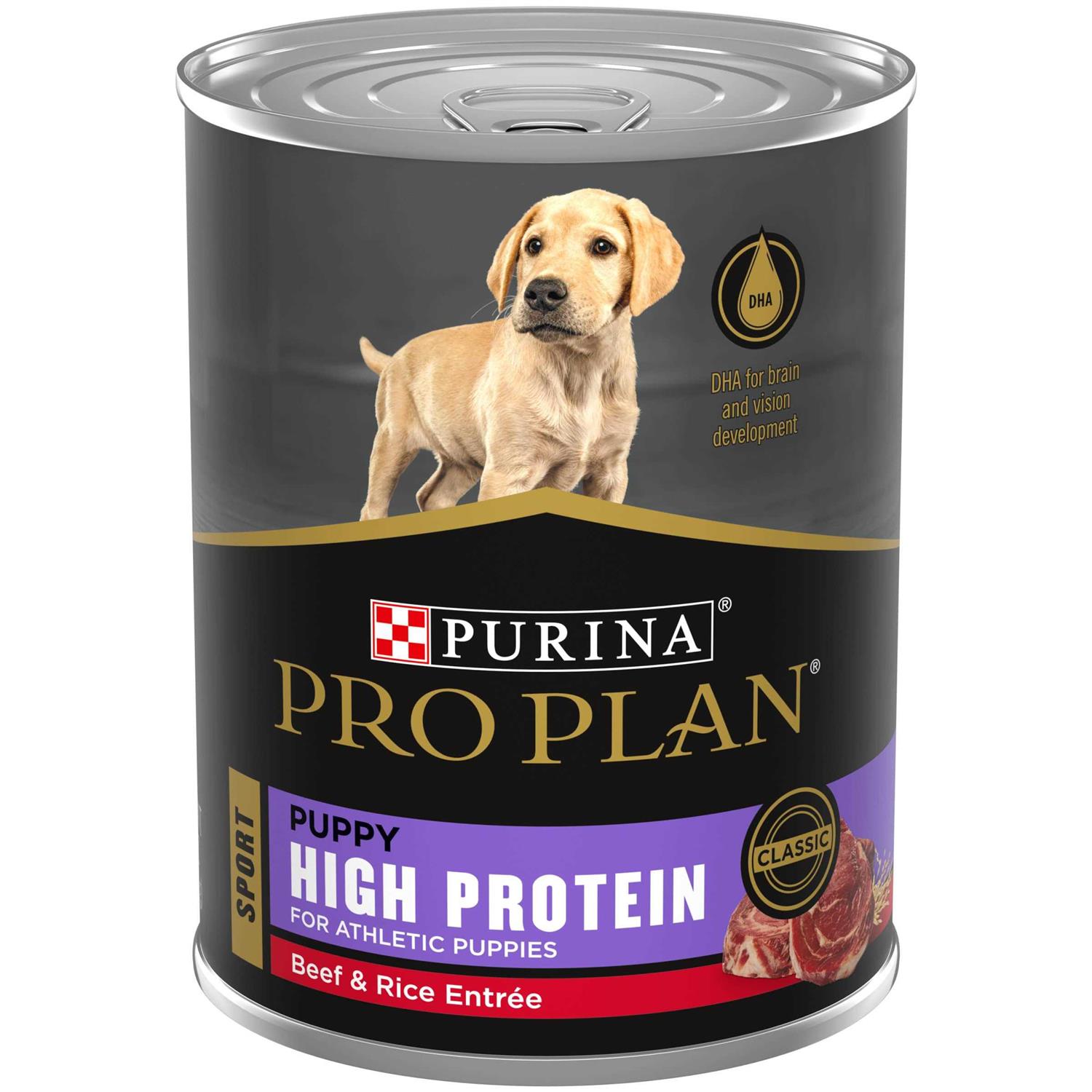 Purina Pro Plan Sport High Protein Rice Wet Puppy Food