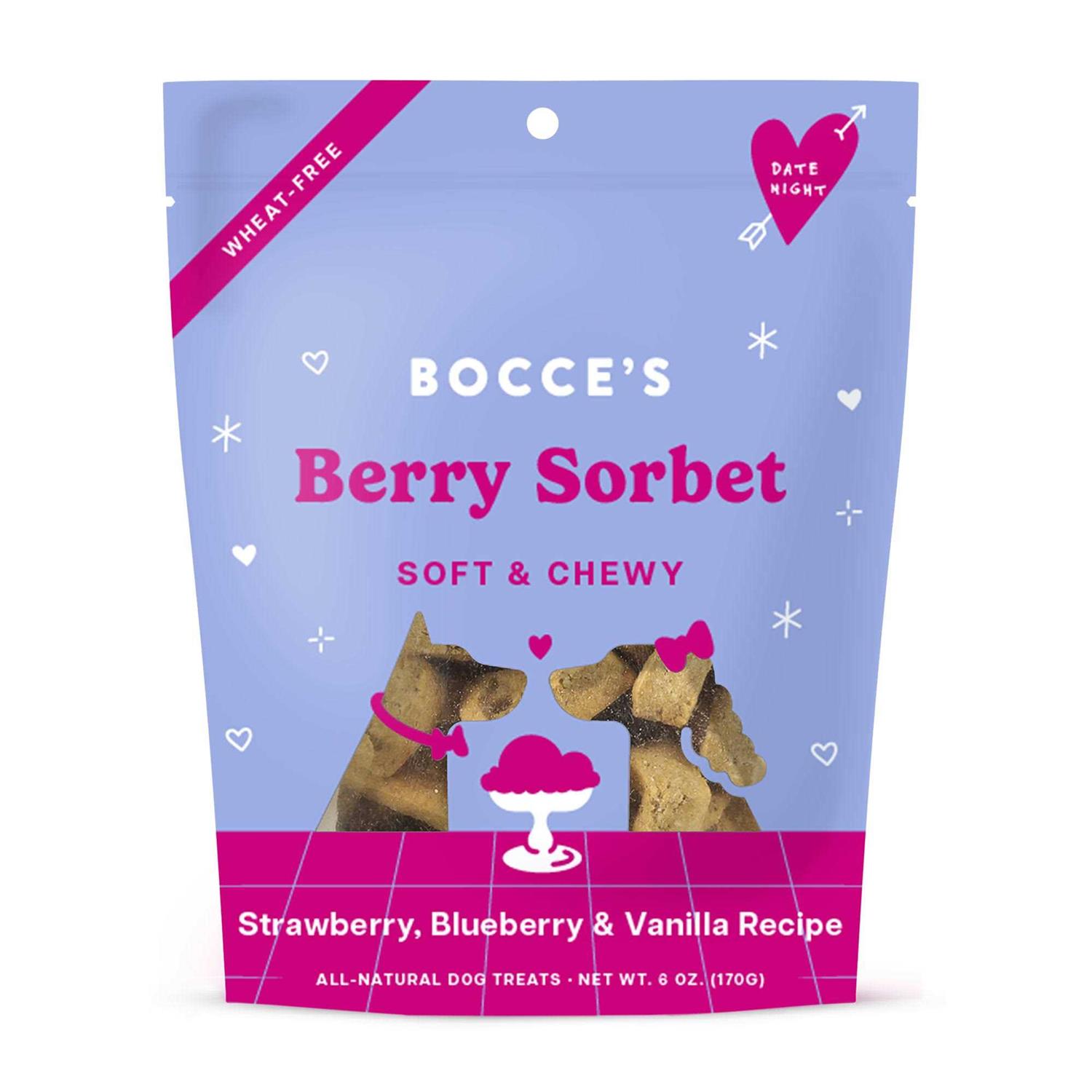 Bocce’s Bakery Berry Sorbet Soft & Chewy Dog Treats
