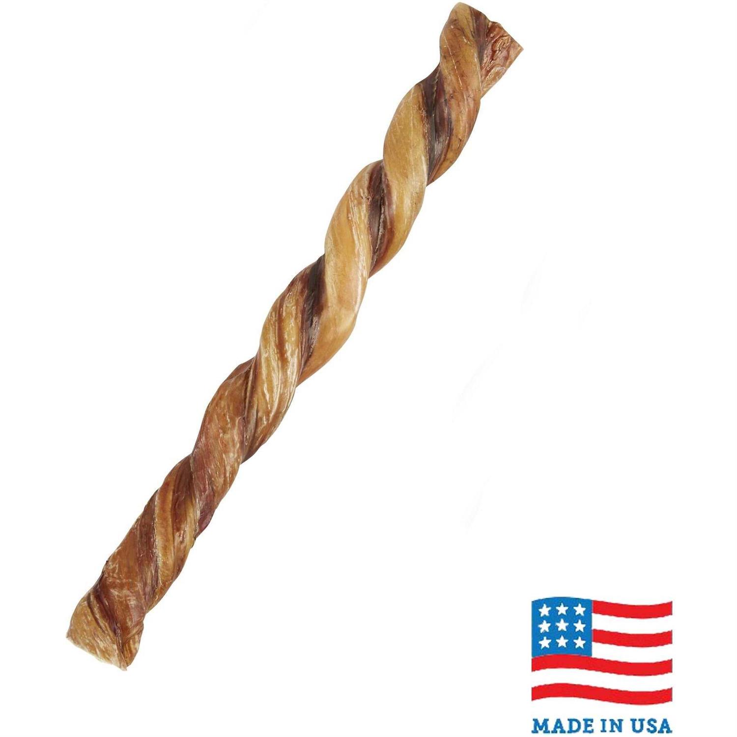 Bones & Chews Made in USA Braided Bully Stick Dog Treat