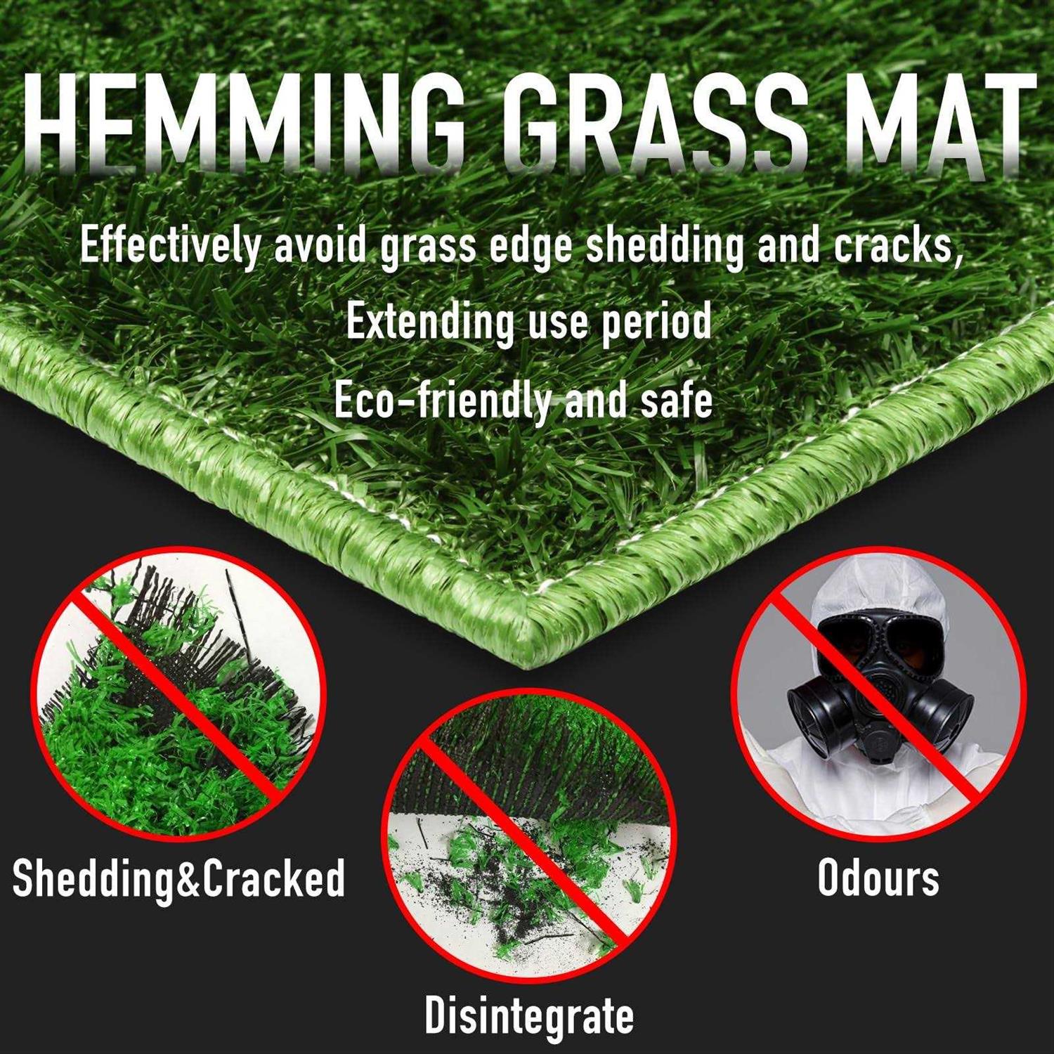 Hompet Dog Potty with Tray Large 30”x20”, Artificial Grass Patch for Indoor and Outdoor Use