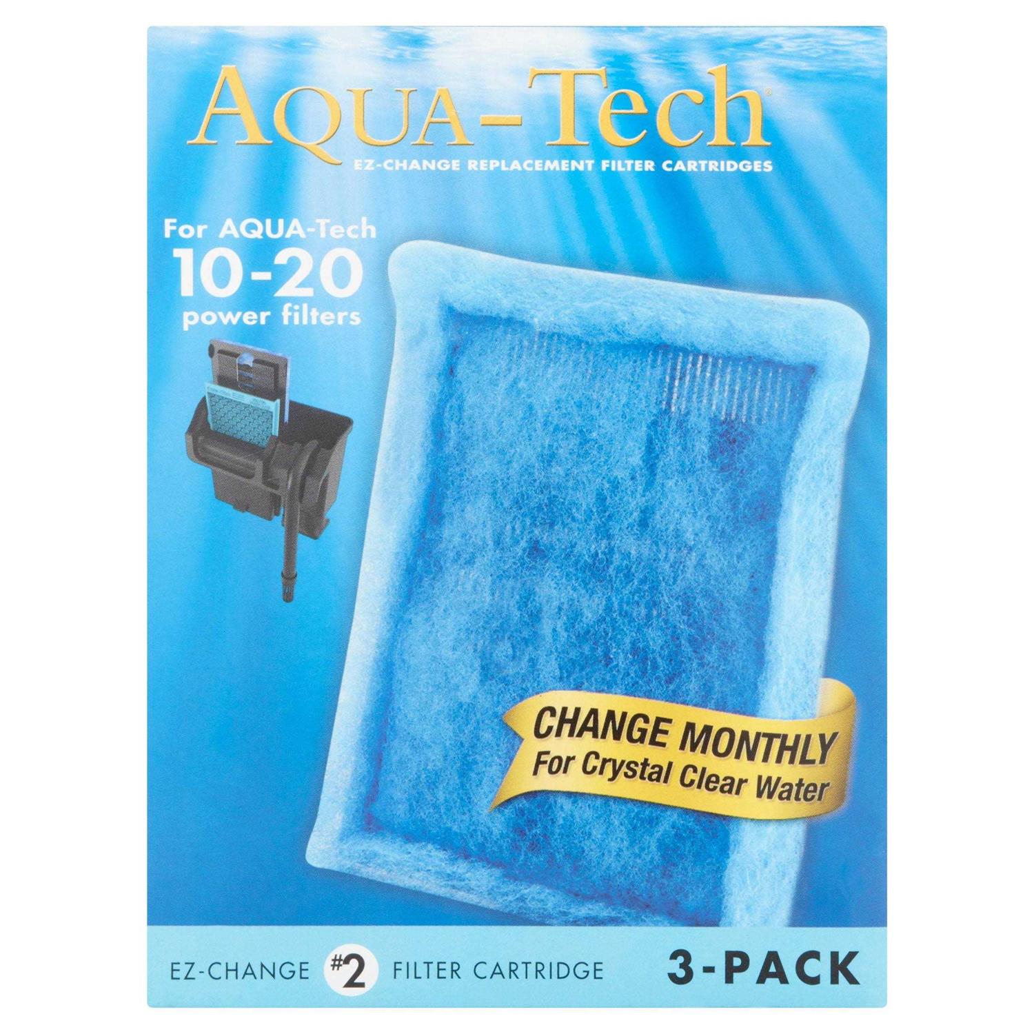 Aqua-Tech EZ-Change Aquarium Filter Cartridge for 10-20G Filters