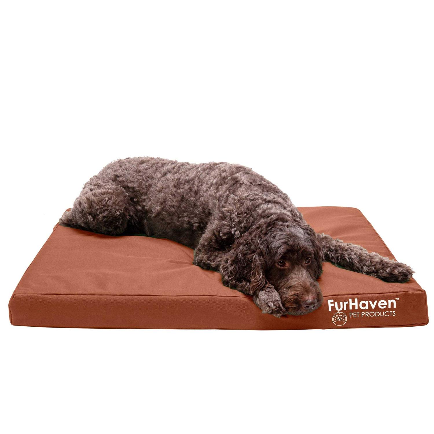 FurHaven Deluxe Dog Bed Indoor/Outdoor