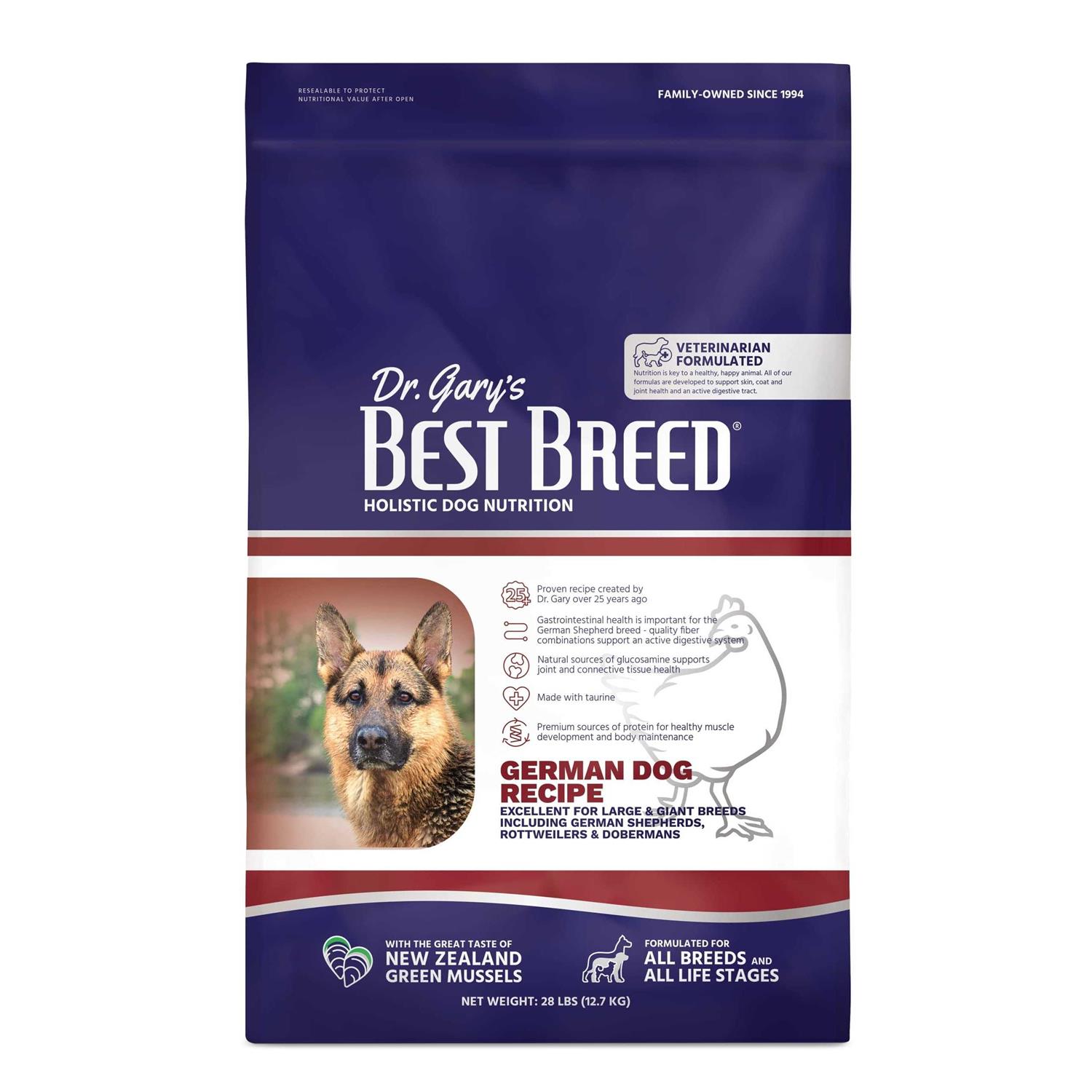 Dr. Gary’s Best Breed German Dry Dog Food