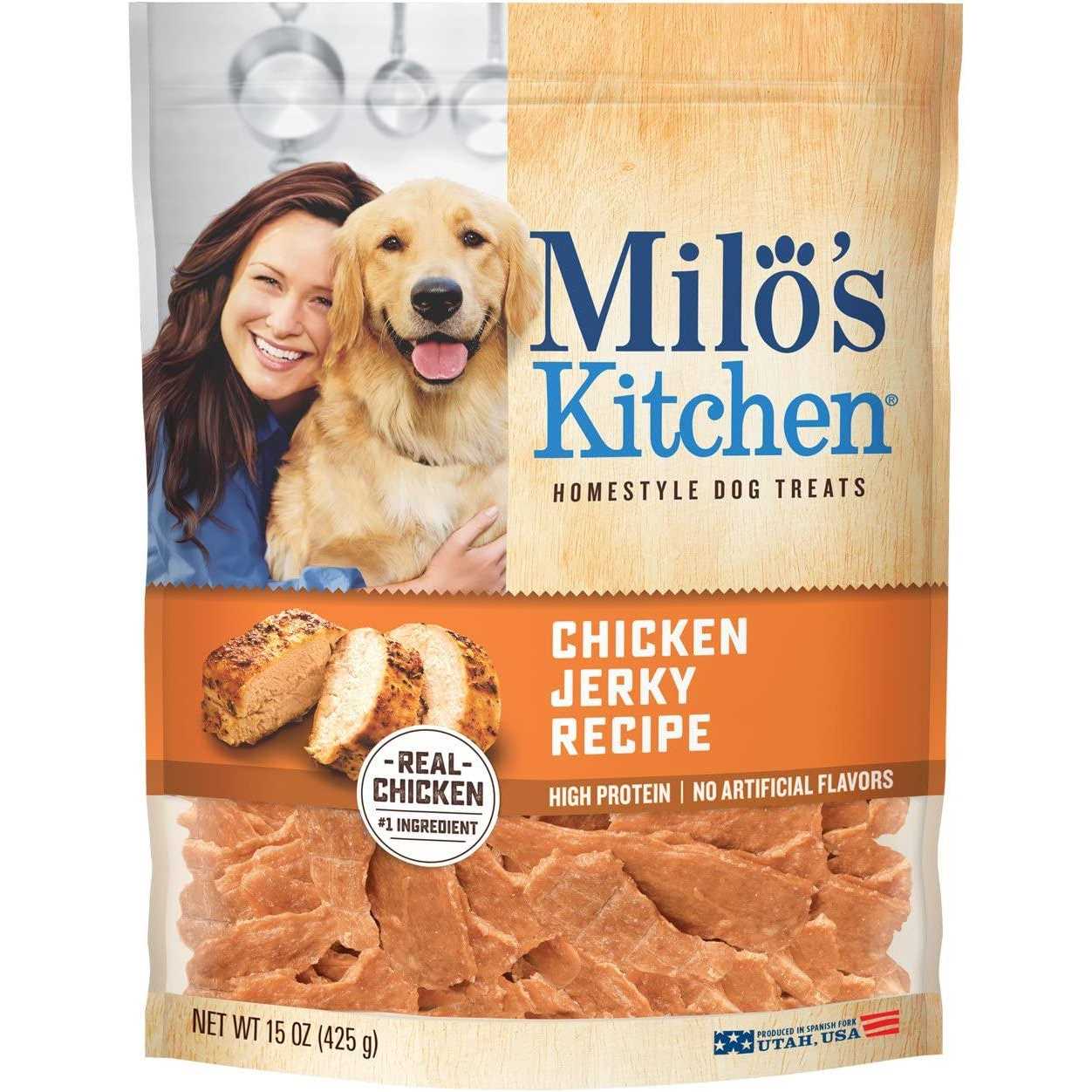 Milo’s Kitchen Chicken Jerky Dog Treats