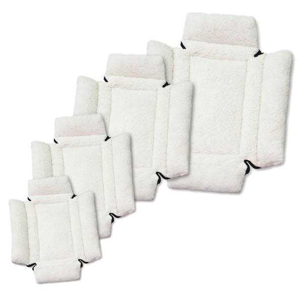 K&H Pet Products Deluxe Bolster Dog Crate Pad, Natural, Large