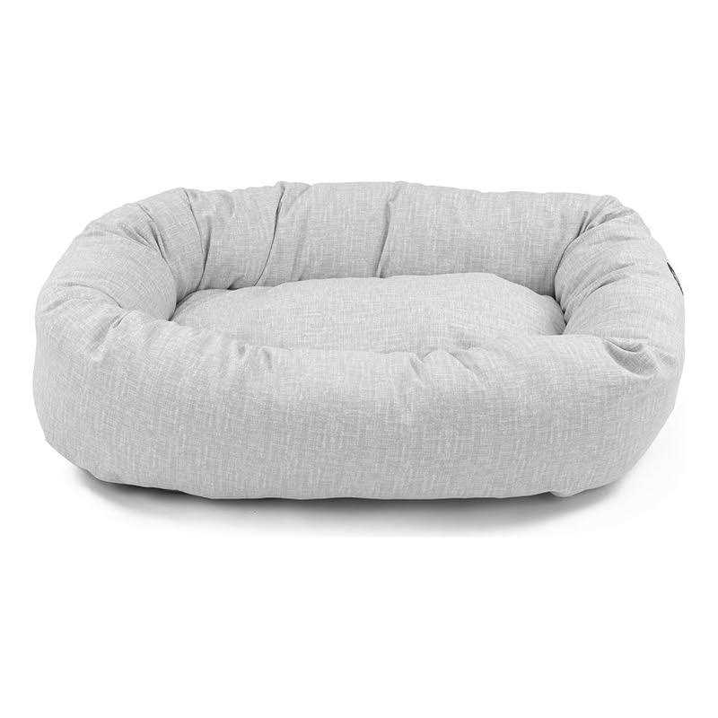 Majestic Pet Palette Heathered Sherpa Bagel Bolster Dog Bed