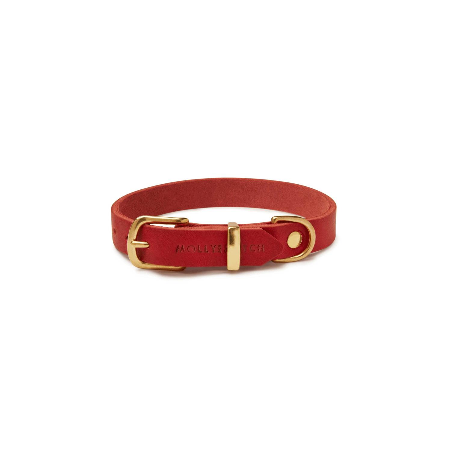 Butter Leather Dog Collar Molly And Stitch US