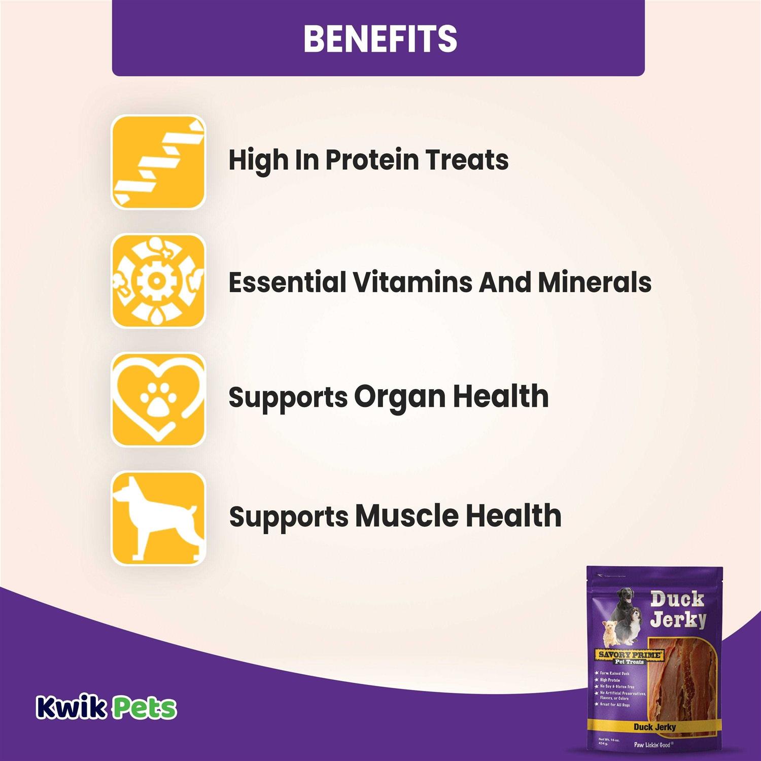 Savory Prime Natural Duck Jerky