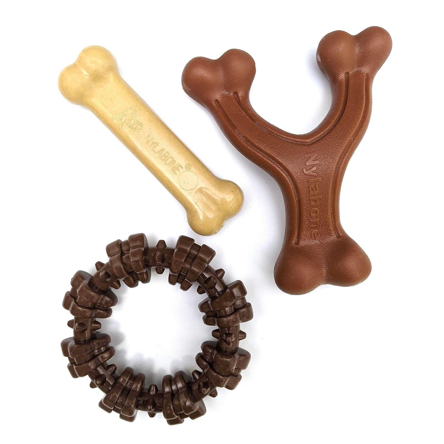 Nylabone Power Chew Customer Favorites Dog Chew Toys Bundle