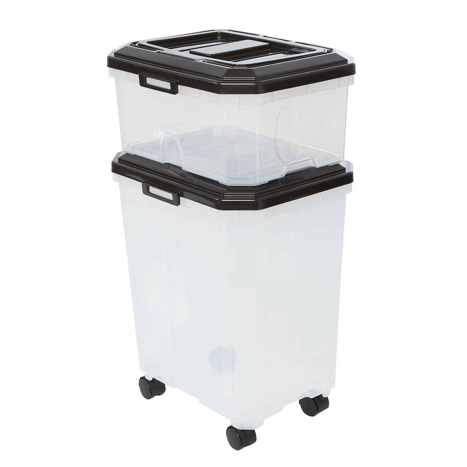 Top Paw Stackable Storage Containers 2 and Scoops