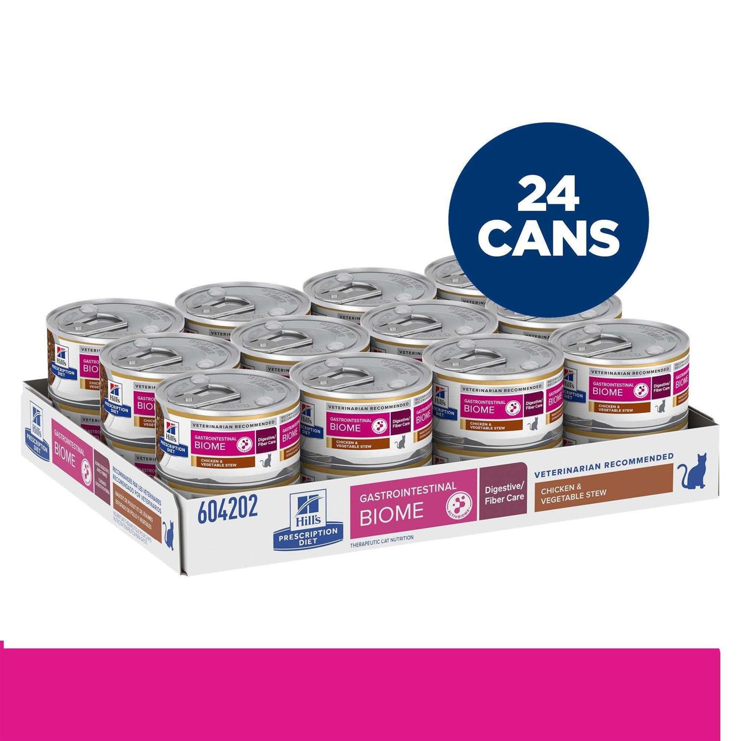 Hill’s Science Diet Prescription Diet Therapeutic Cat Nutrition Chicken & Vegetable Stew