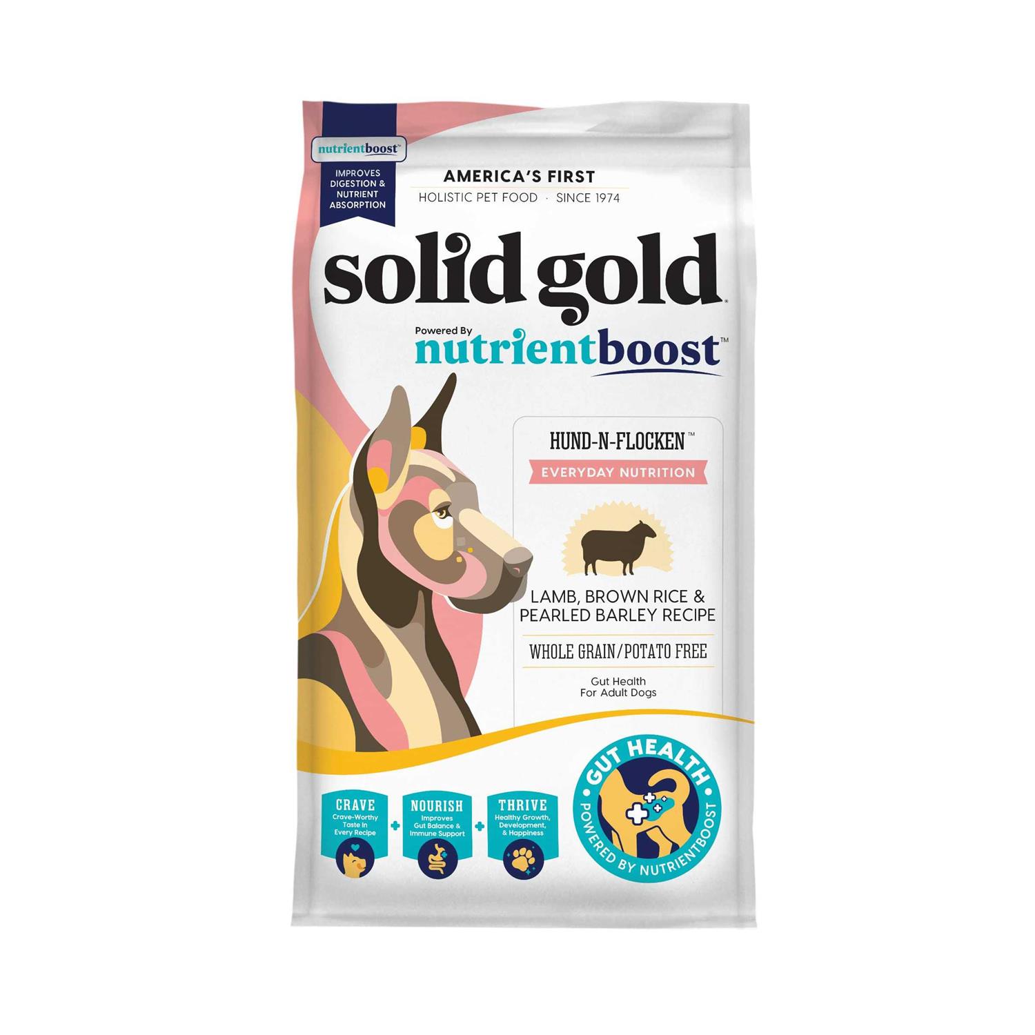 Solid Gold Hund-N-Flocken Dry Dog Food Lamb