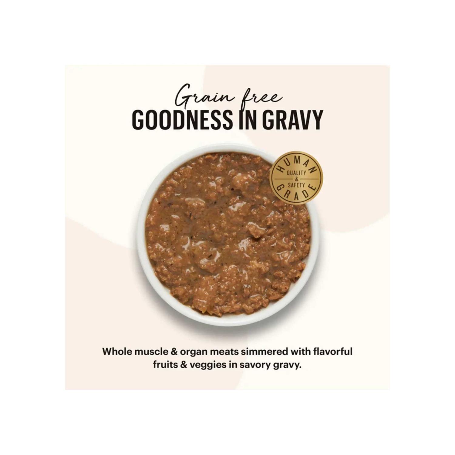 The Honest Kitchen Grain Free Minced in Gravy Wet Cat Food Variety Pack