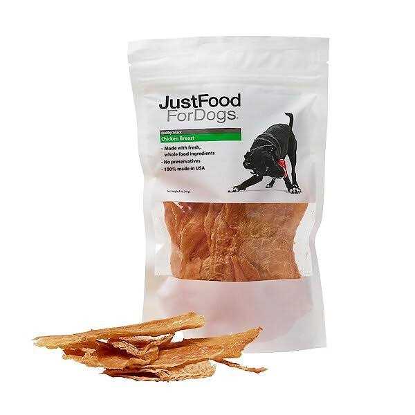 JustFoodForDogs Dog Treats Chicken Breast