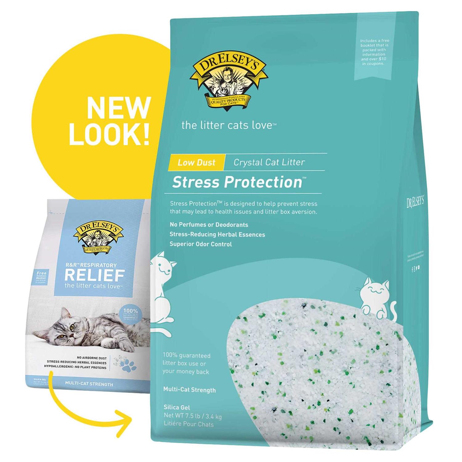 Dr. Elsey’s Precious Cat Respiratory Relief Silica Cat Litter
