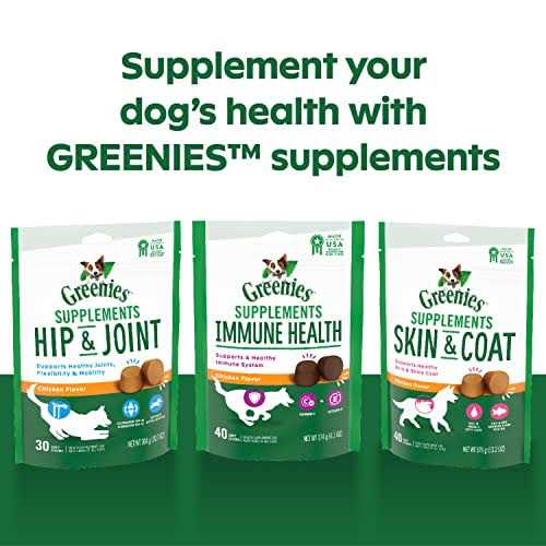 Greenies Skin & Coat Supplements