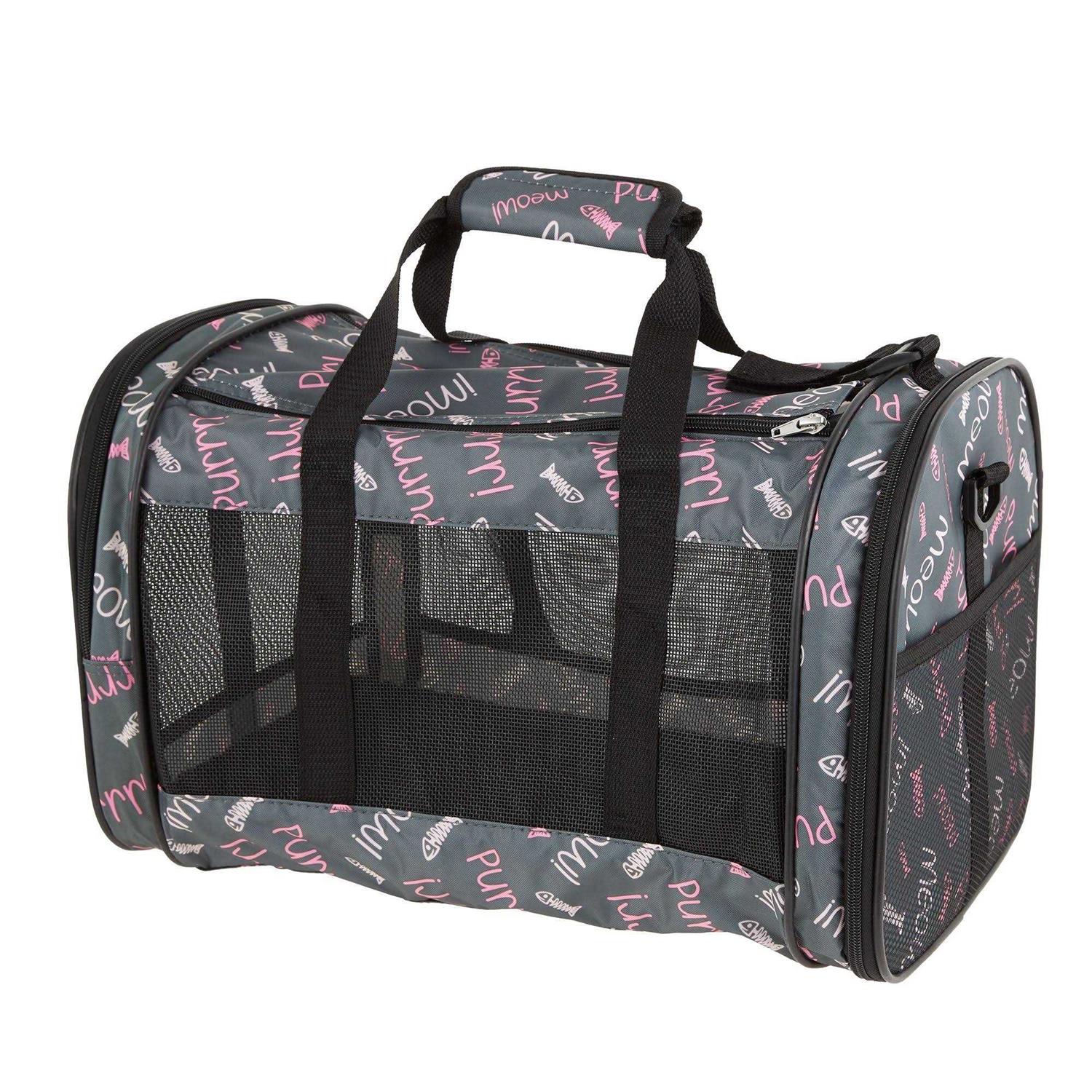 Whisker City Soft Sided Cat and Dog Carrier