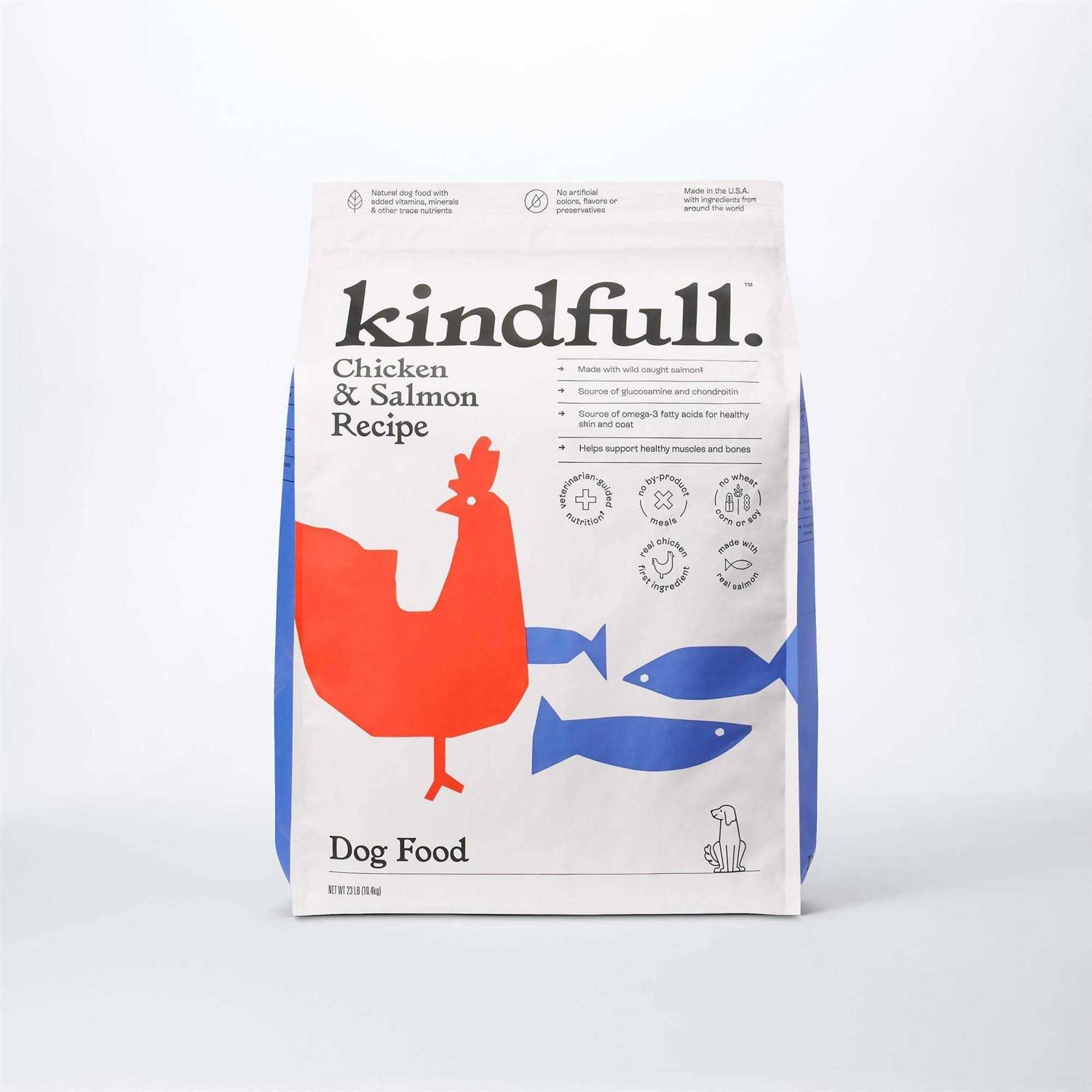 Kindfull Chicken and Salmon Recipe Dry Dog Food